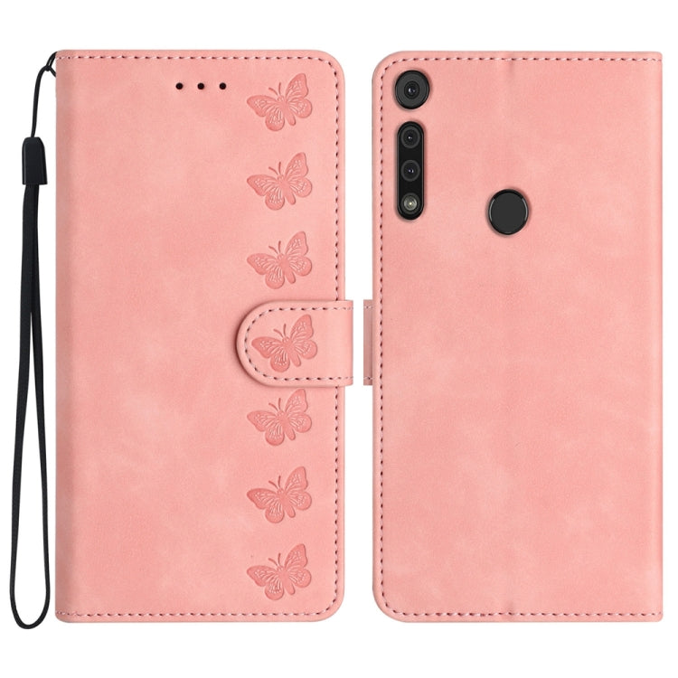 Seven Butterflies Embossed Leather Phone Case, Series 4 My Store