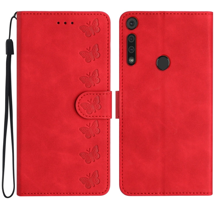 Seven Butterflies Embossed Leather Phone Case, Series 4 My Store