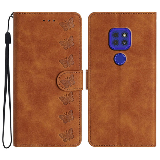 Seven Butterflies Embossed Leather Phone Case, Series 1 My Store