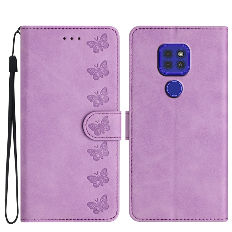 Seven Butterflies Embossed Leather Phone Case, Series 1 My Store