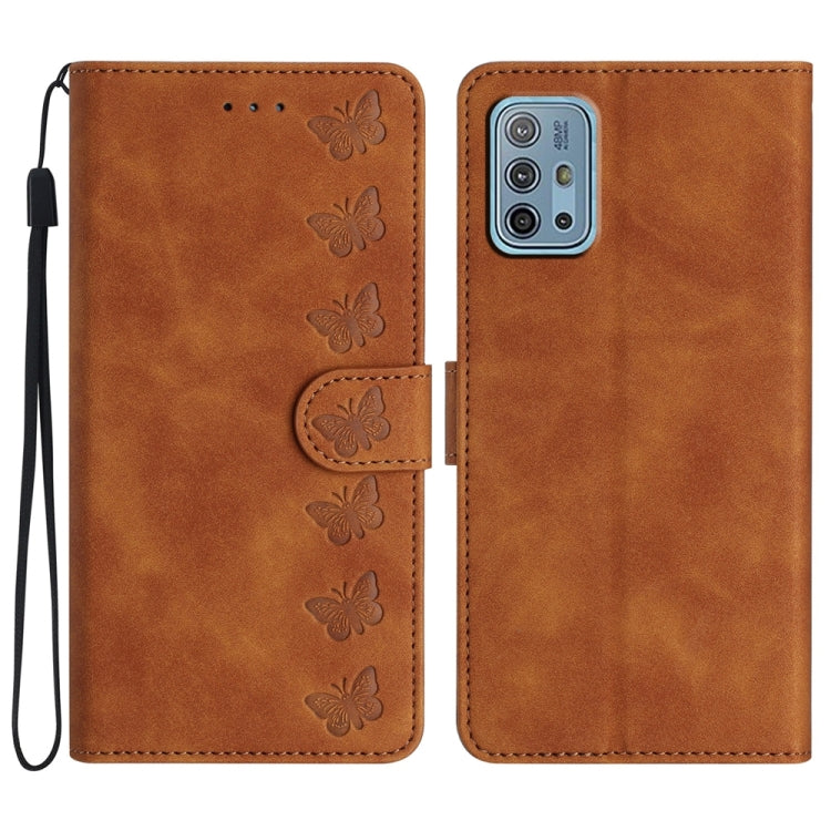 Seven Butterflies Embossed Leather Phone Case, Series 2 My Store