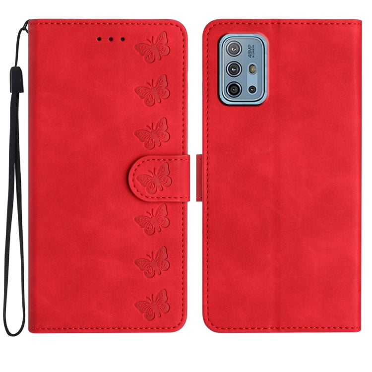 Seven Butterflies Embossed Leather Phone Case, Series 2 My Store