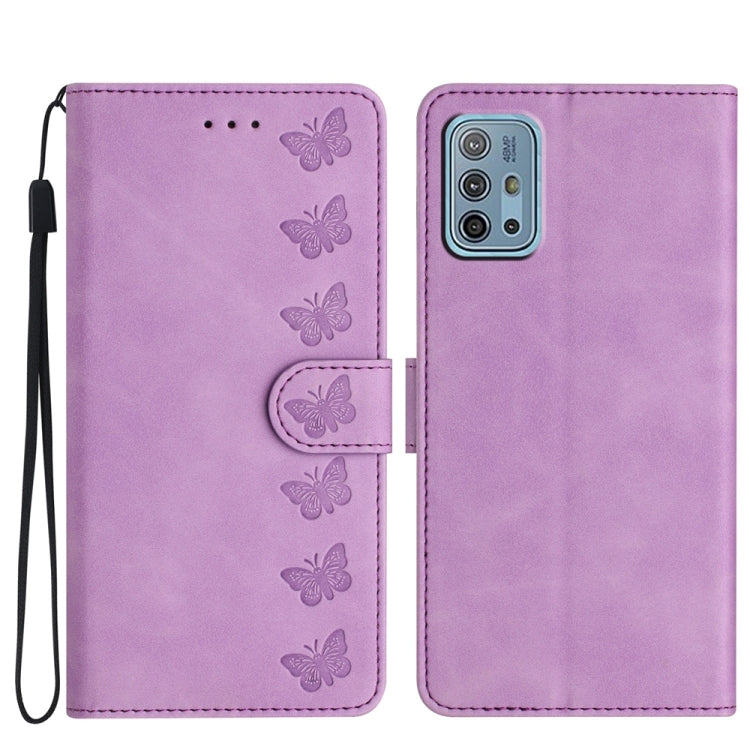 Seven Butterflies Embossed Leather Phone Case, Series 2 My Store