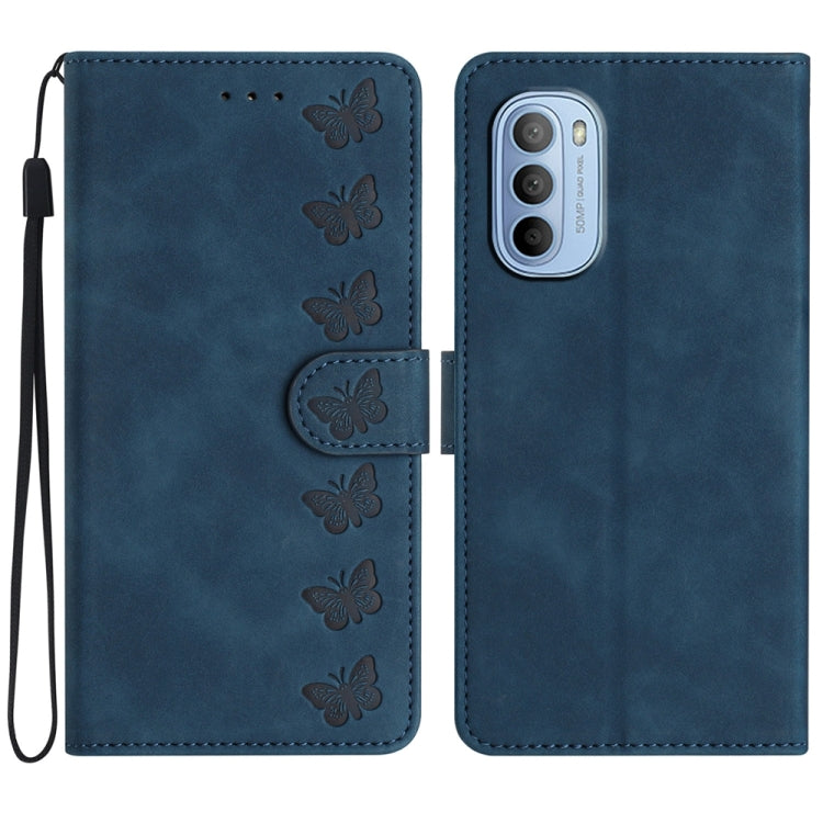 Seven Butterflies Embossed Leather Phone Case, Series 4 My Store