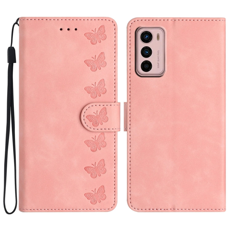 Seven Butterflies Embossed Leather Phone Case, Series 3 My Store