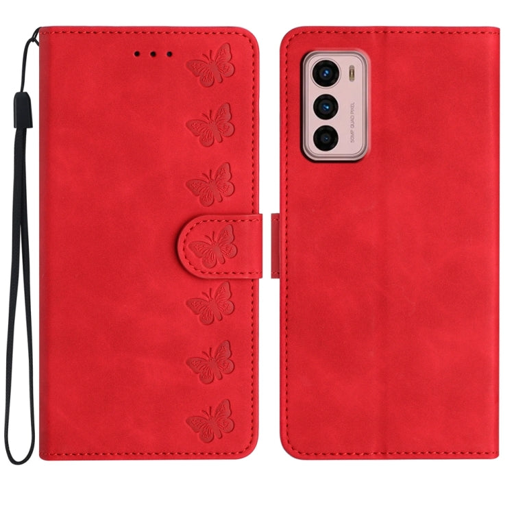 Seven Butterflies Embossed Leather Phone Case, Series 3 My Store