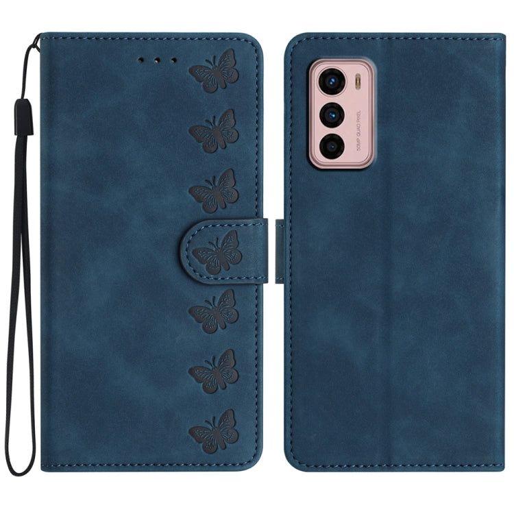 Seven Butterflies Embossed Leather Phone Case, Series 3 My Store