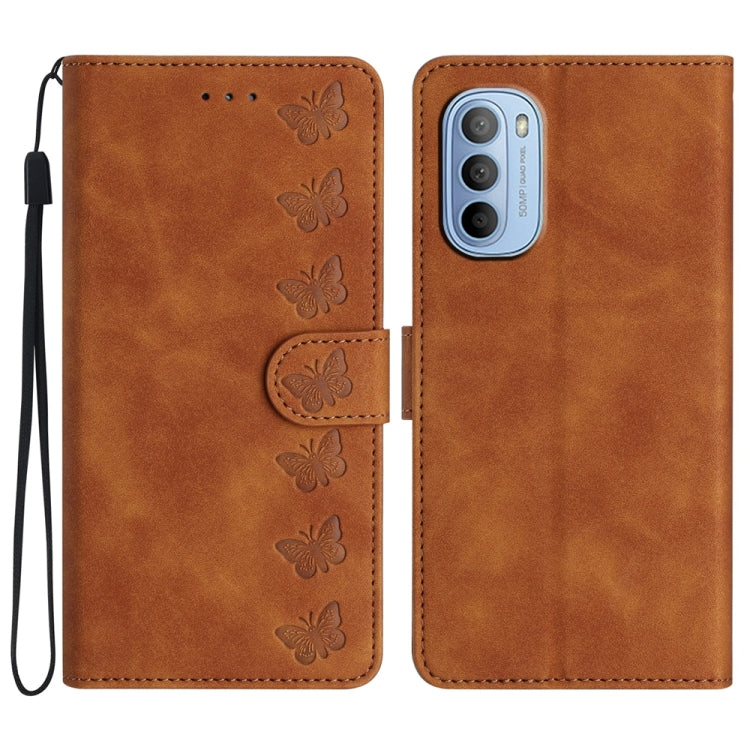 Seven Butterflies Embossed Leather Phone Case, Series 1 My Store