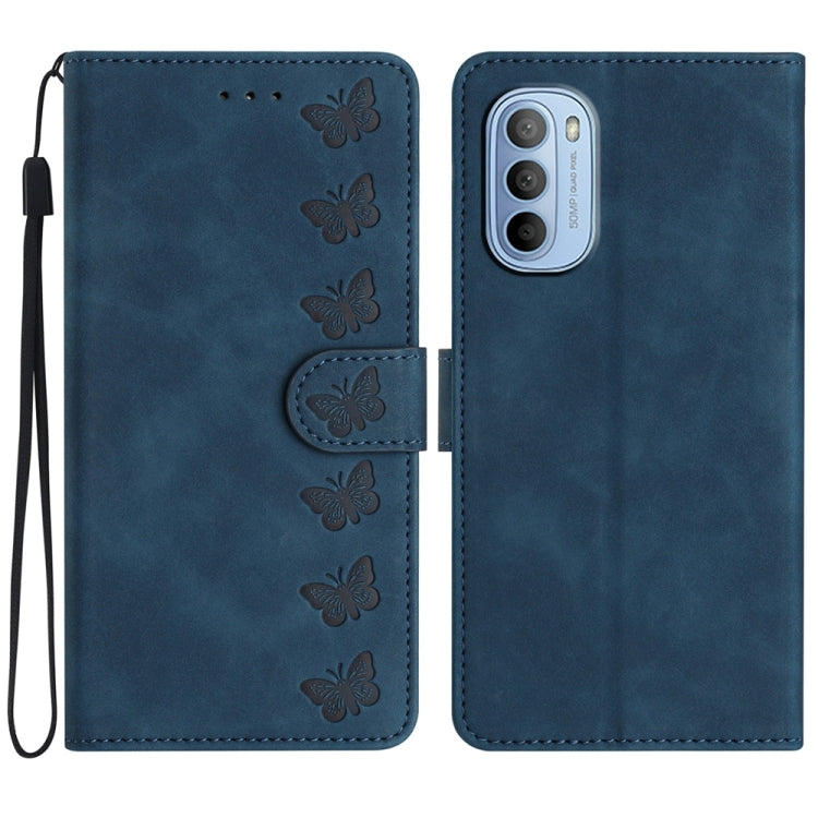 Seven Butterflies Embossed Leather Phone Case, Series 4 My Store