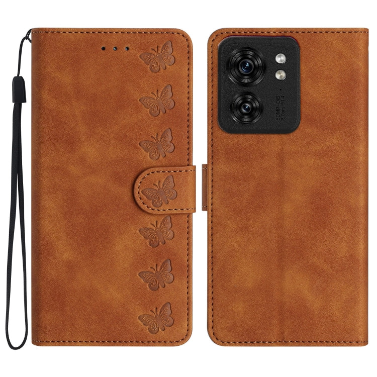 Seven Butterflies Embossed Leather Phone Case, Series 1 My Store