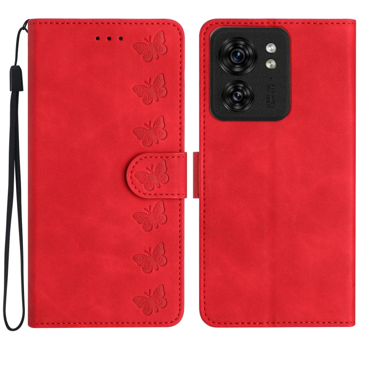 Seven Butterflies Embossed Leather Phone Case, Series 1 My Store