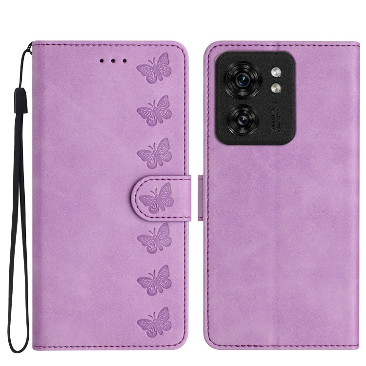 Seven Butterflies Embossed Leather Phone Case, Series 1 My Store