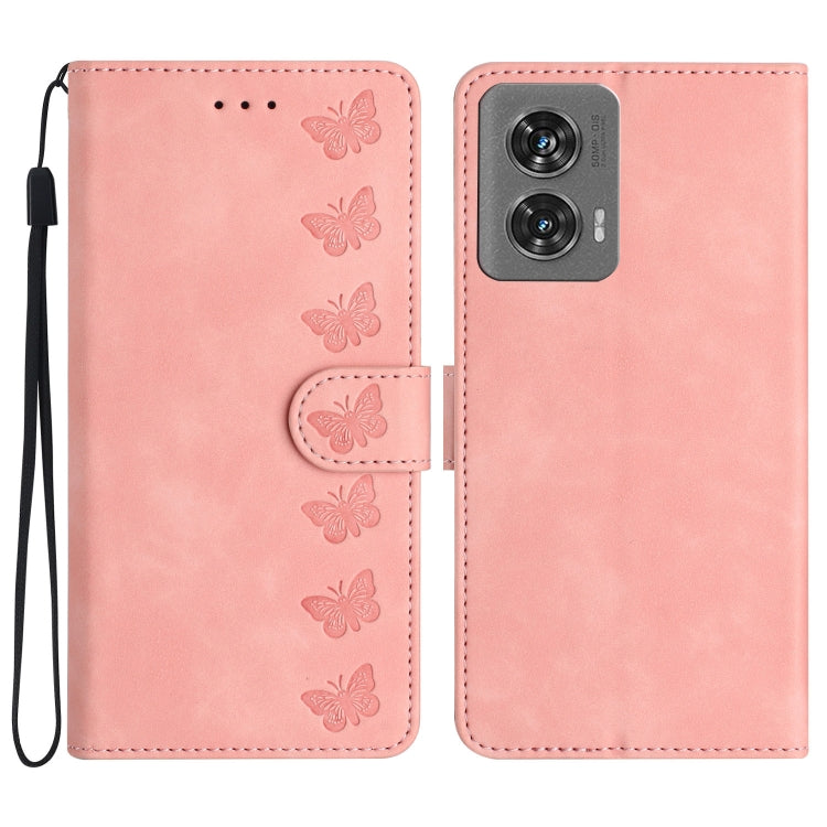 Seven Butterflies Embossed Leather Phone Case, Series 1 My Store