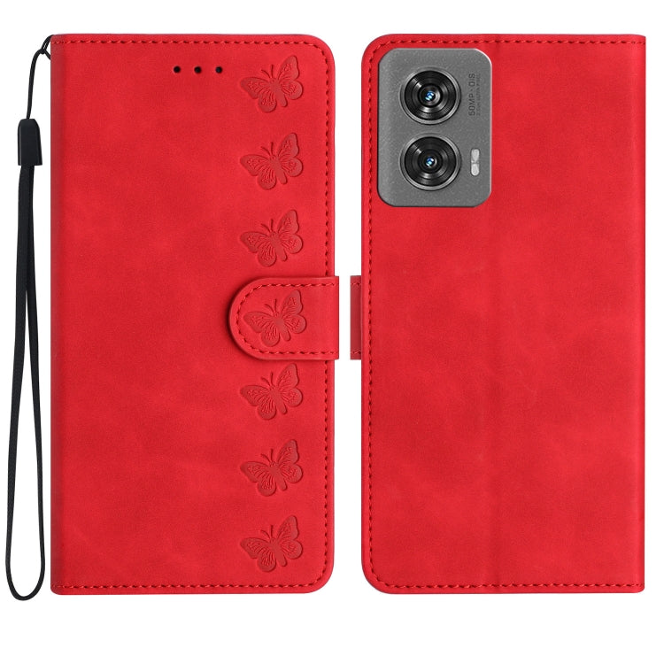 Seven Butterflies Embossed Leather Phone Case, Series 1 My Store