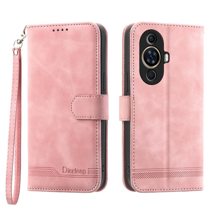 Dierfeng Dream Line TPU + PU Leather Phone Case