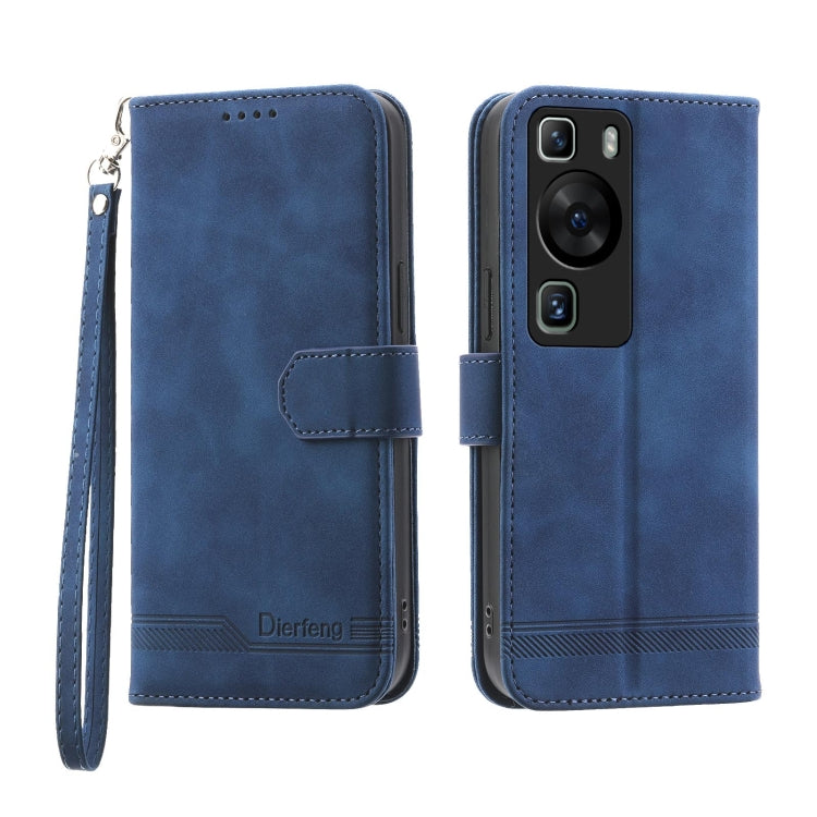 Dierfeng Dream Line TPU + PU Leather Phone Case