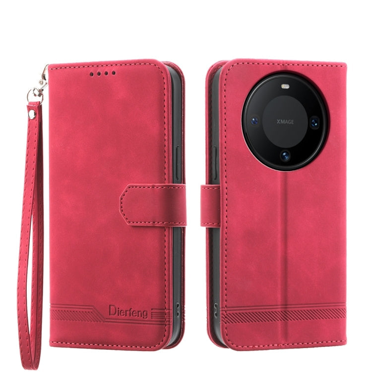 Dierfeng Dream Line TPU + PU Leather Phone Case My Store