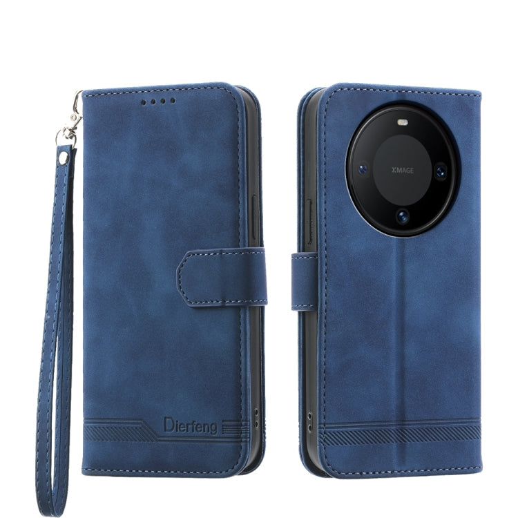 Dierfeng Dream Line TPU + PU Leather Phone Case