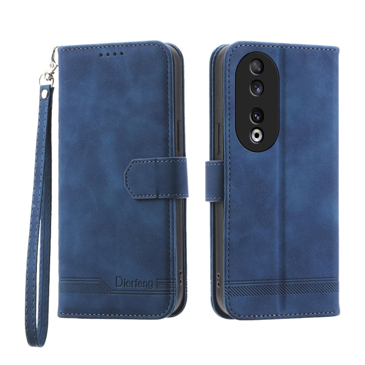 Dierfeng Dream Line TPU + PU Leather Phone Case, Series 2