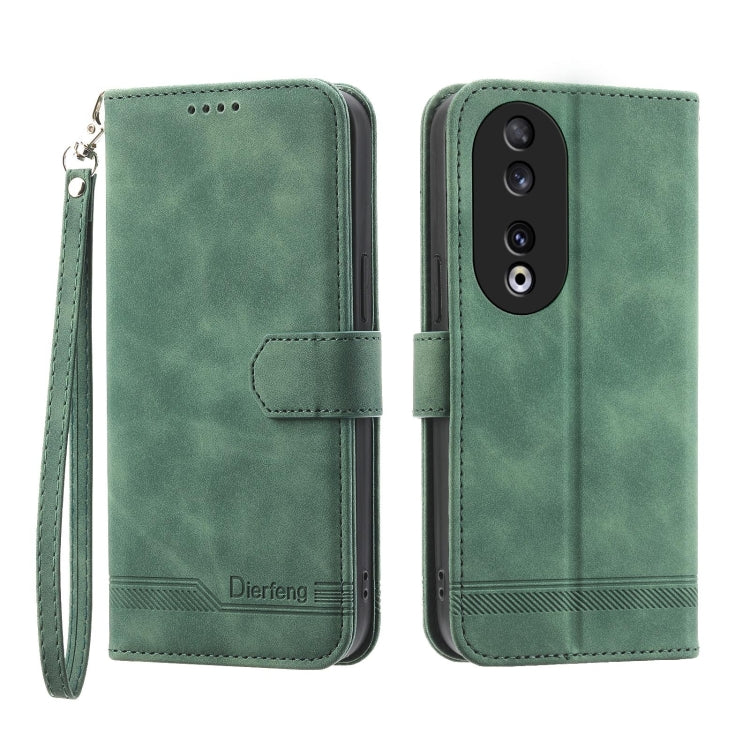 Dierfeng Dream Line TPU + PU Leather Phone Case, Series 2