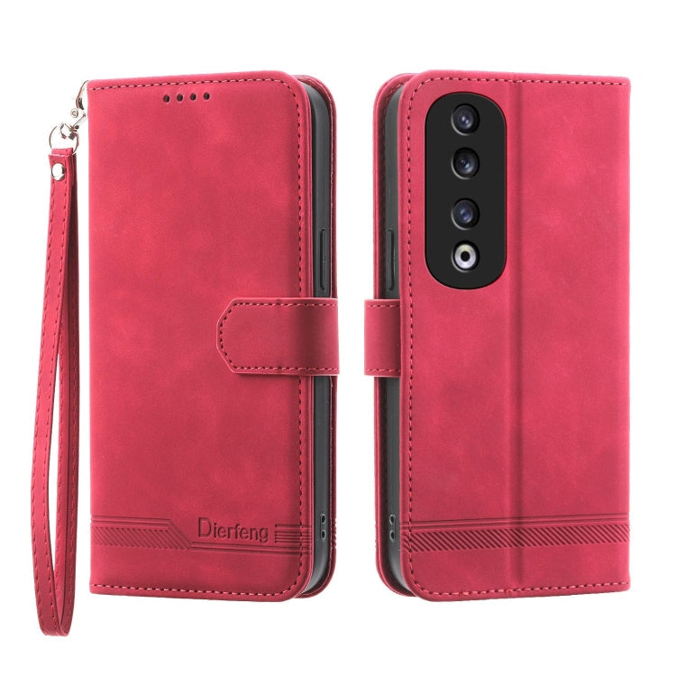 Dierfeng Dream Line TPU + PU Leather Phone Case, Series 2 My Store