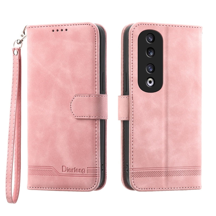 Dierfeng Dream Line TPU + PU Leather Phone Case, Series 2