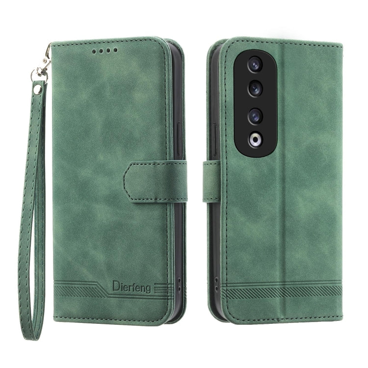 Dierfeng Dream Line TPU + PU Leather Phone Case, Series 2