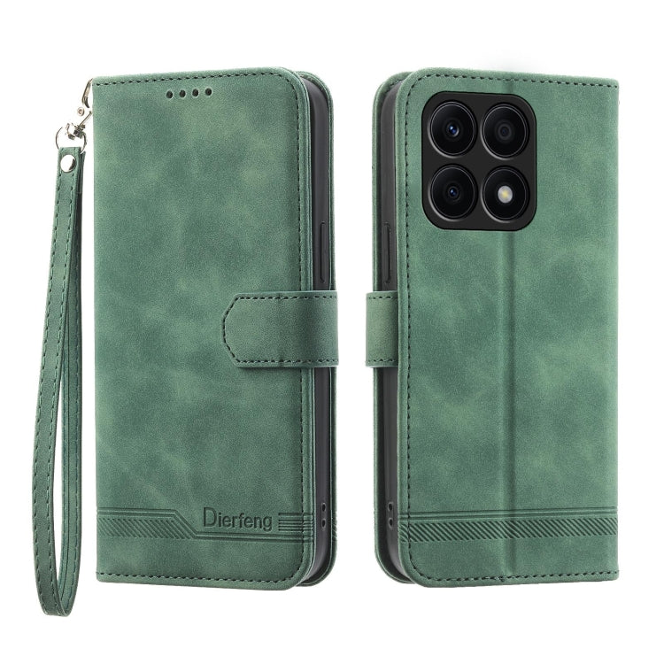 Dierfeng Dream Line TPU + PU Leather Phone Case, Series 2