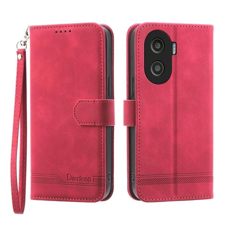 Dierfeng Dream Line TPU + PU Leather Phone Case, Series 1