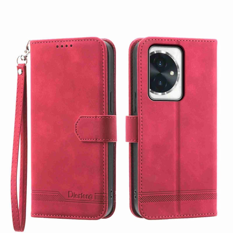 Dierfeng Dream Line TPU + PU Leather Phone Case, Series 3