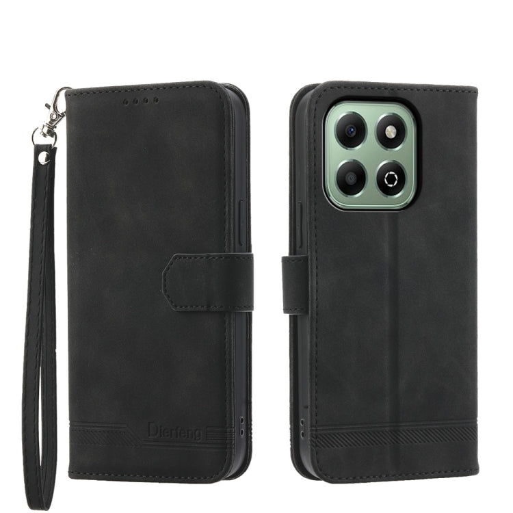 Dierfeng Dream Line TPU + PU Leather Phone Case, Series 1