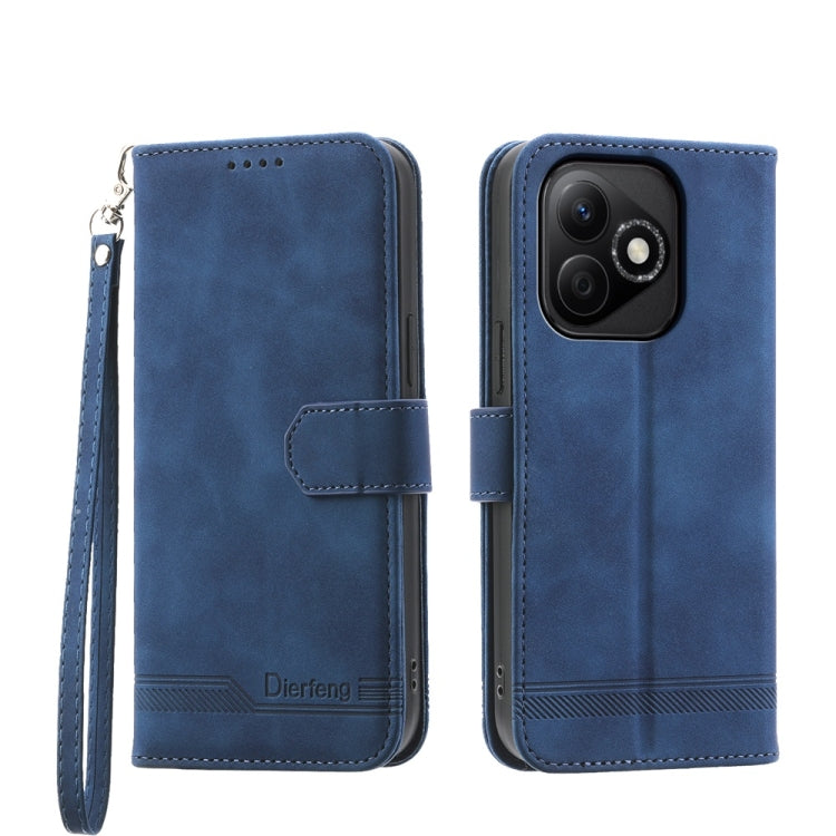 Dierfeng Dream Line TPU + PU Leather Phone Case, Series 3