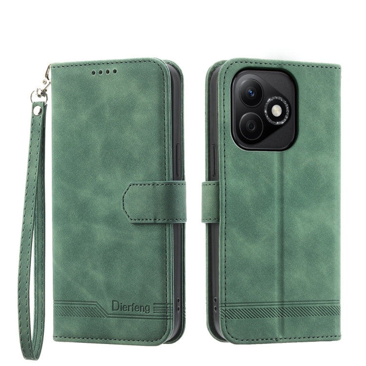 Dierfeng Dream Line TPU + PU Leather Phone Case, Series 3