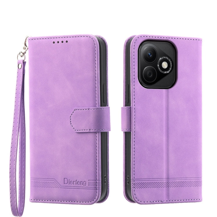 Dierfeng Dream Line TPU + PU Leather Phone Case, Series 3