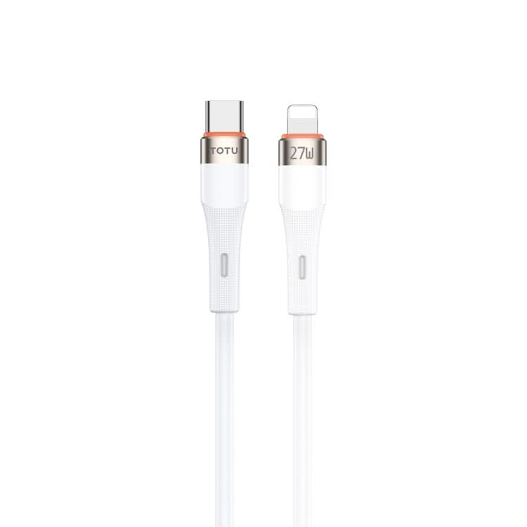 TOTU CB-2 Series USB-C / Type-C to 8 Pin Aluminum Alloy Skin Feel Charging Data Cable