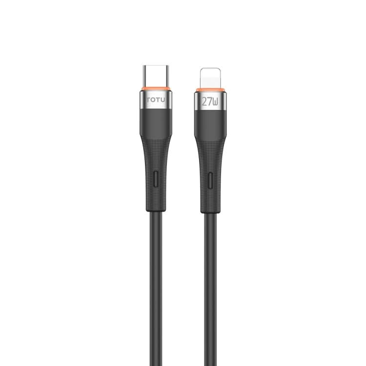 TOTU CB-2 Series USB-C / Type-C to 8 Pin Aluminum Alloy Skin Feel Charging Data Cable