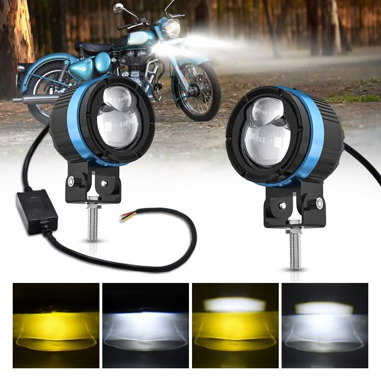 M8 1 Pair Motorcycle Two-color Spotlight ÎҵÄÉ̵ê