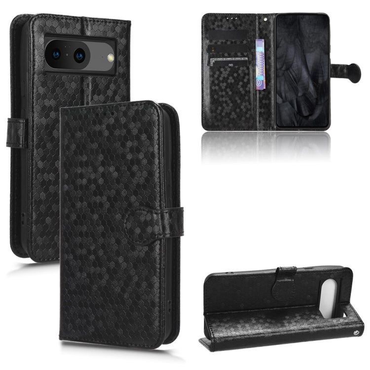 Honeycomb Dot Texture Leather Phone Case My Store