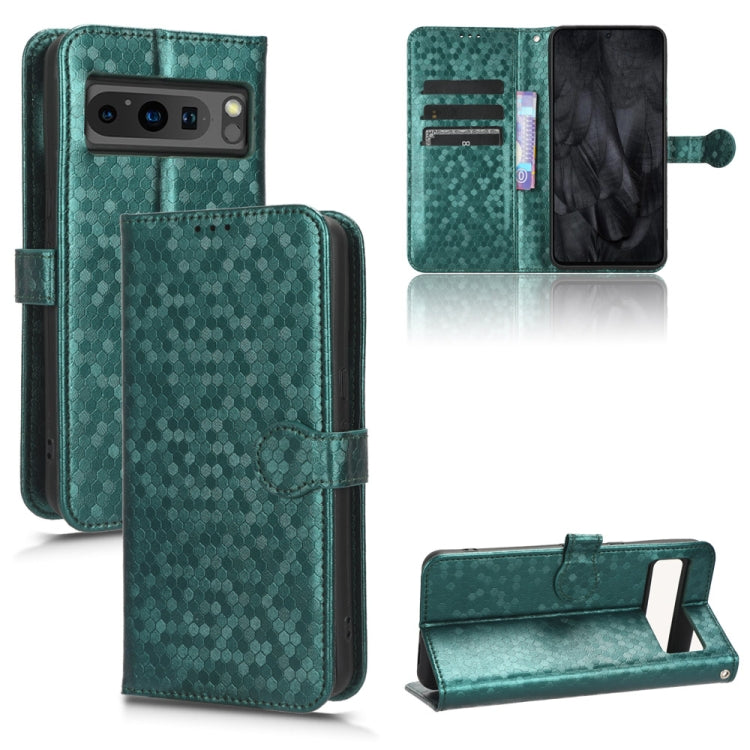 Honeycomb Dot Texture Leather Phone Case My Store