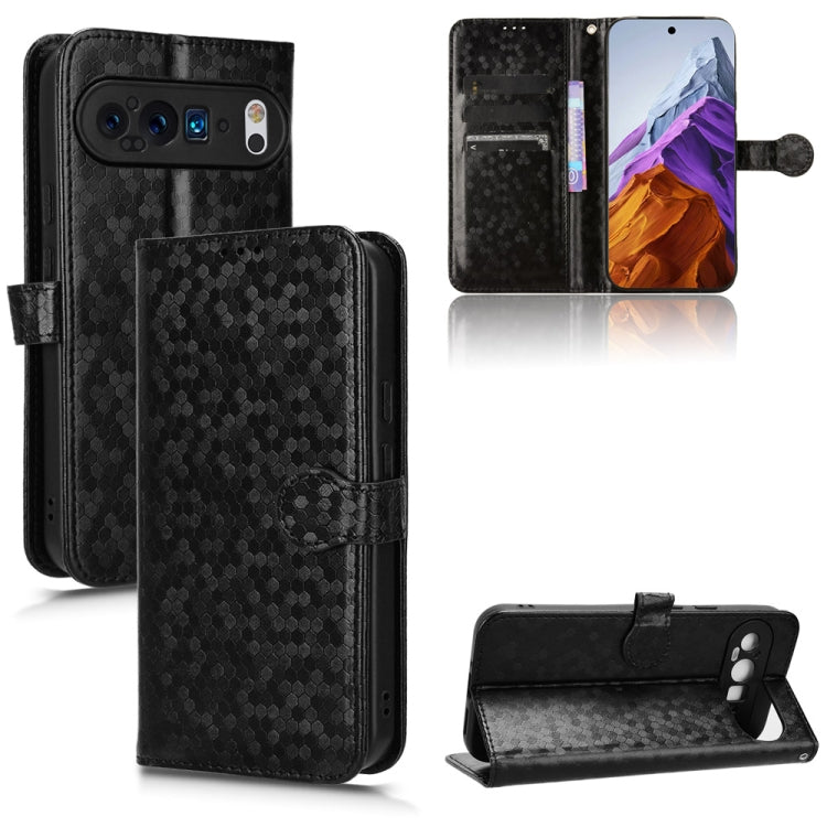 Honeycomb Dot Texture Leather Phone Case My Store