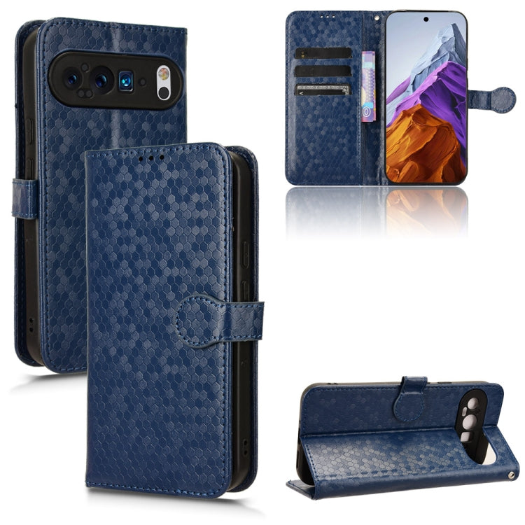 Honeycomb Dot Texture Leather Phone Case My Store