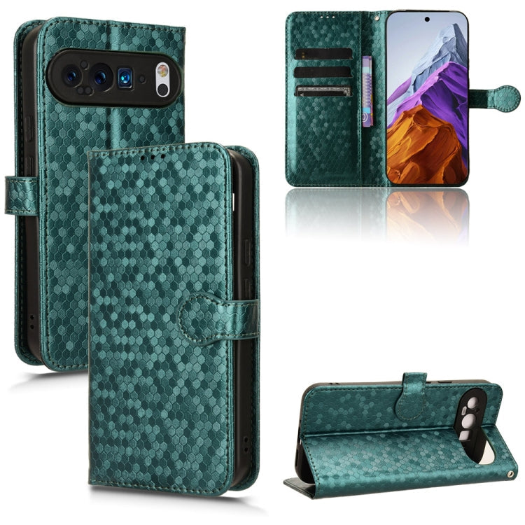 Honeycomb Dot Texture Leather Phone Case My Store