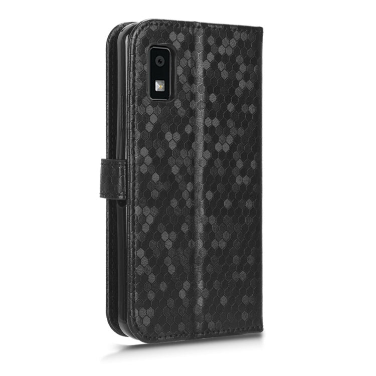 Honeycomb Dot Texture Leather Phone Case My Store