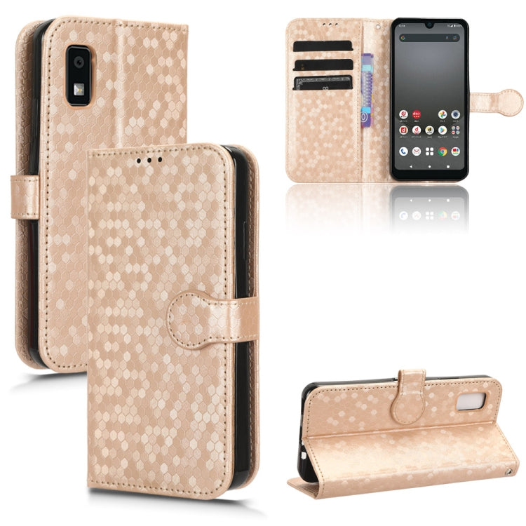 Honeycomb Dot Texture Leather Phone Case My Store