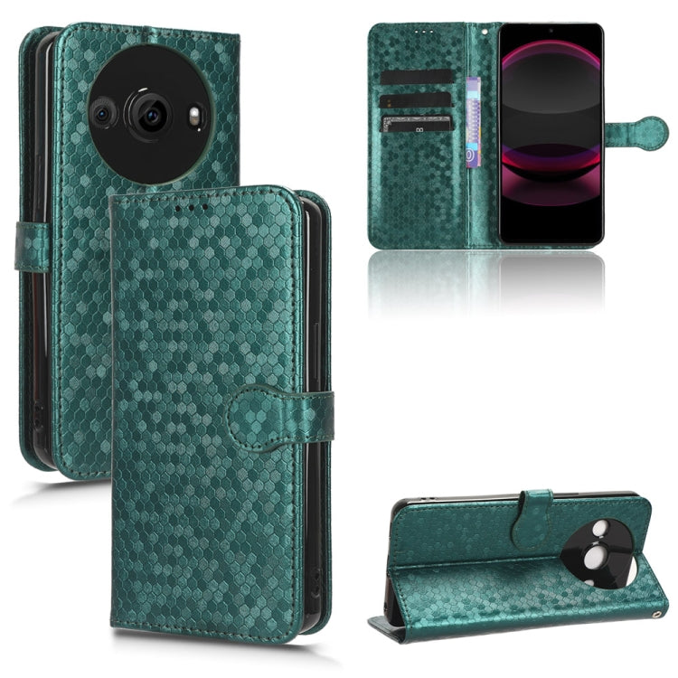 Honeycomb Dot Texture Leather Phone Case My Store