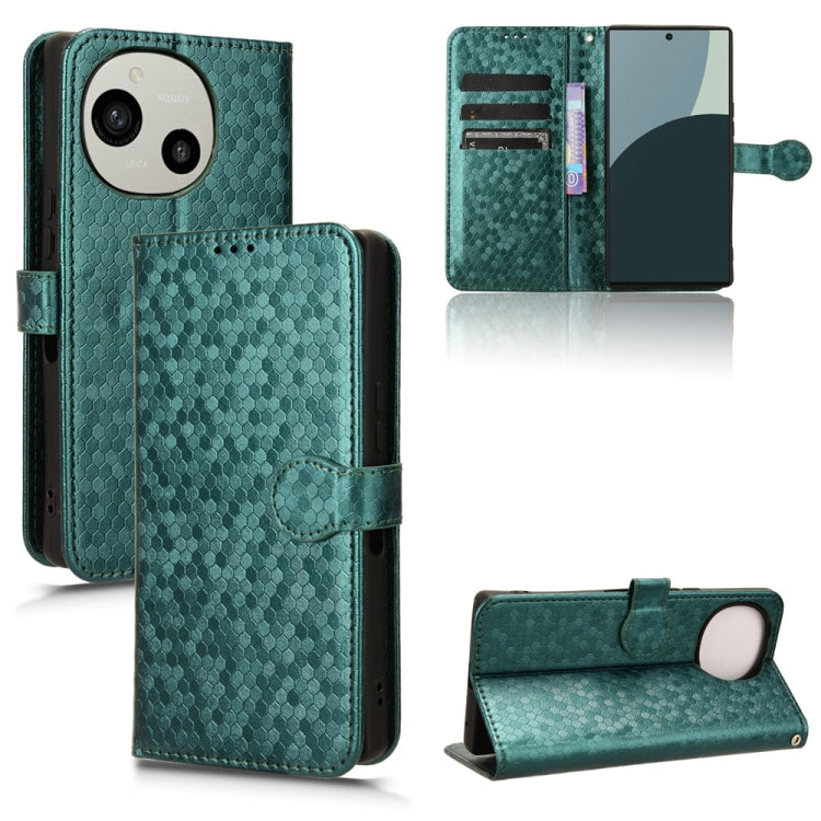 Honeycomb Dot Texture Leather Phone Case My Store