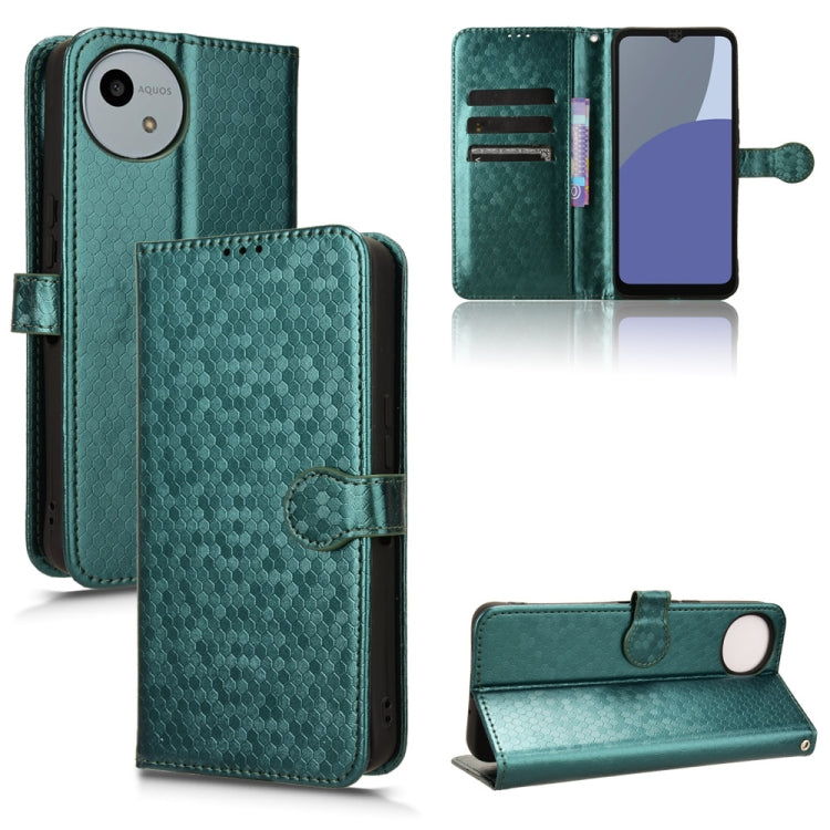 Honeycomb Dot Texture Leather Phone Case My Store