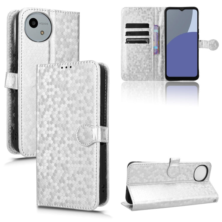 Honeycomb Dot Texture Leather Phone Case My Store