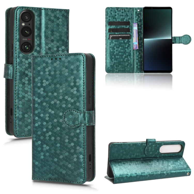 Honeycomb Dot Texture Leather Phone Case My Store