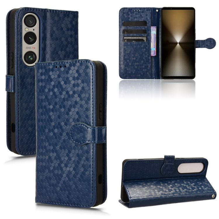 Honeycomb Dot Texture Leather Phone Case My Store